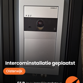 Nieuwe Intercominstallatie