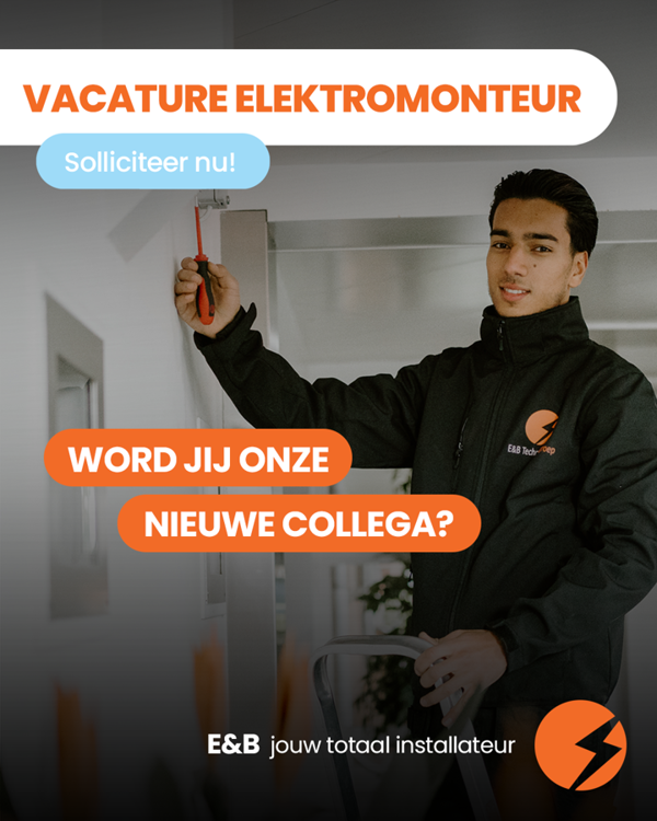 Vacature Eerste Monteur Elektrotechniek
